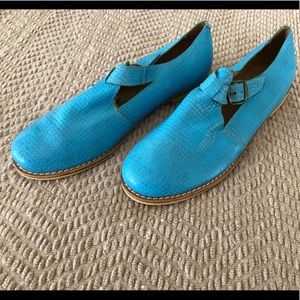 Turquoise Handmade shoes